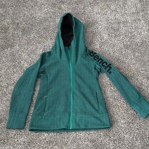 Women’s BENCH fleece herringbone full zip jacket